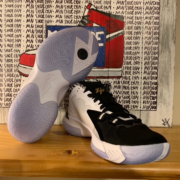 Jordan Zion 1 “Black and White” women’s size 8 - Picture 7 of 7